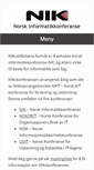 Mobile Screenshot of nik.no