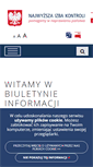 Mobile Screenshot of bip.nik.gov.pl
